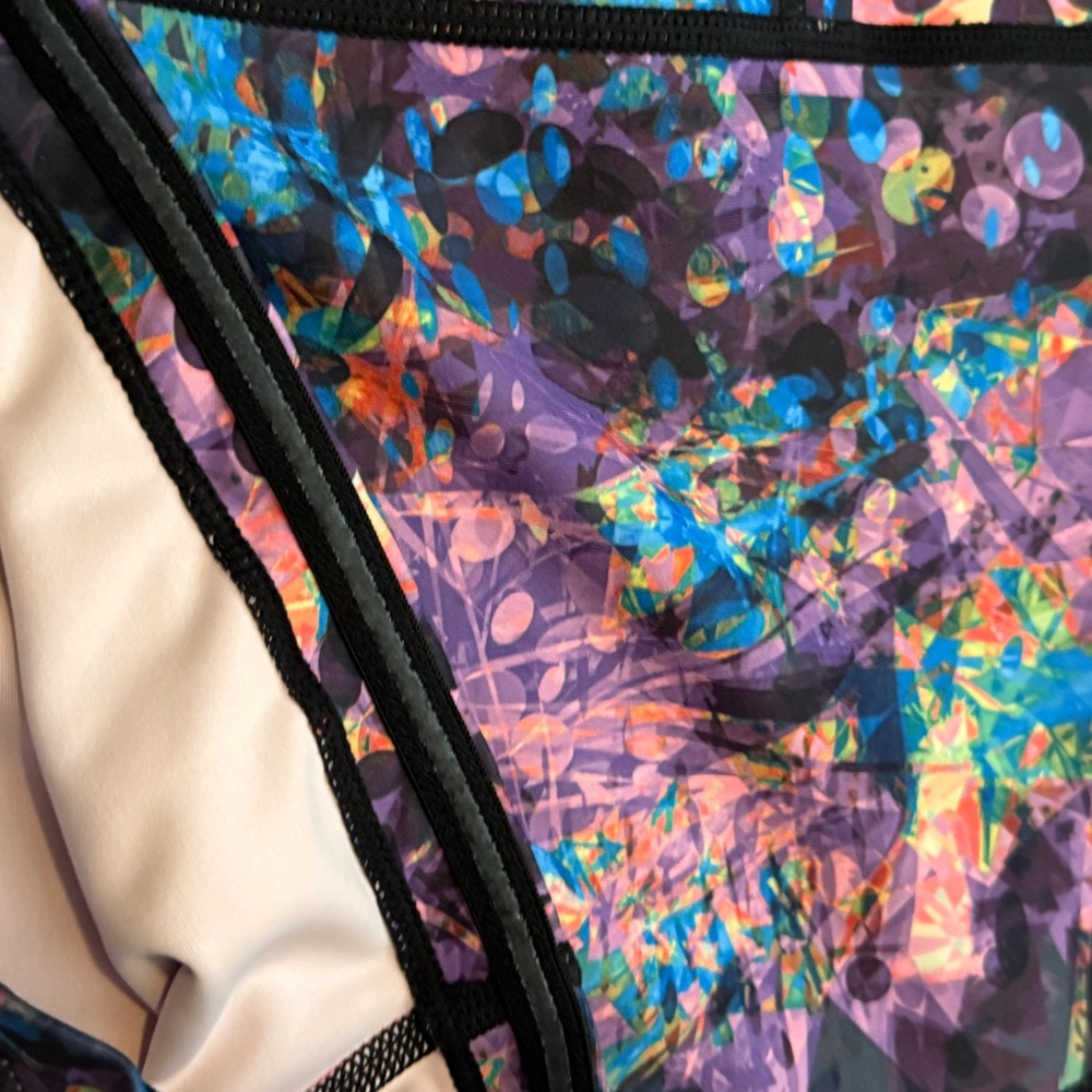 Constantly Varied Gear Women's Vibrant Patterned Athletic Shorts - Picture 2 of 3